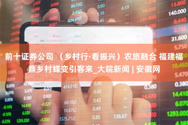 前十证券公司 （乡村行·看振兴）农旅融合 福建福鼎乡村蝶变引客来_大皖新闻 | 安徽网